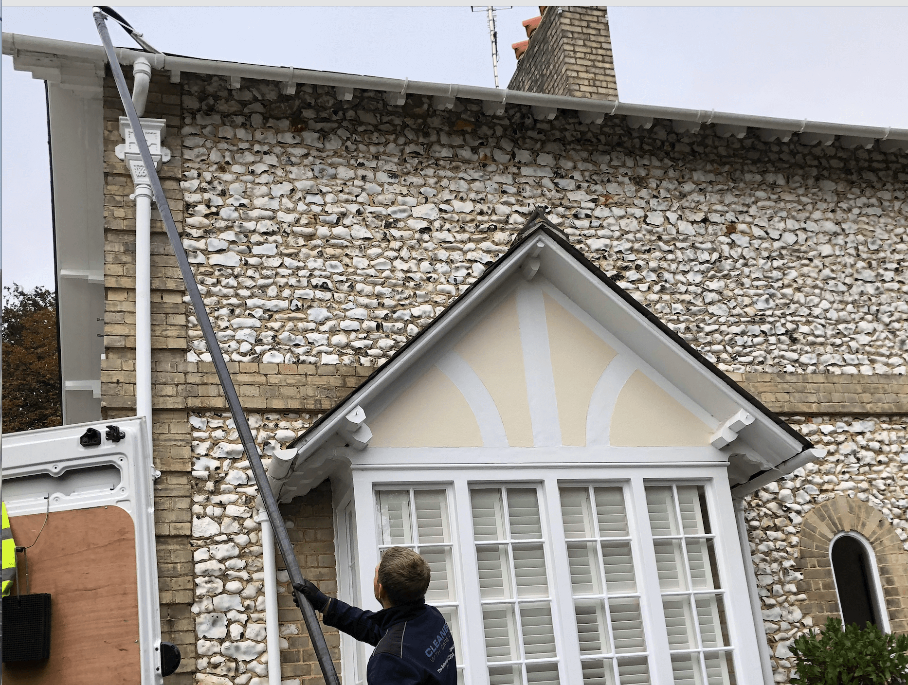 Professional gutter cleaning tools and equipment used by The Roof Moss Cleaners in Potters Bar